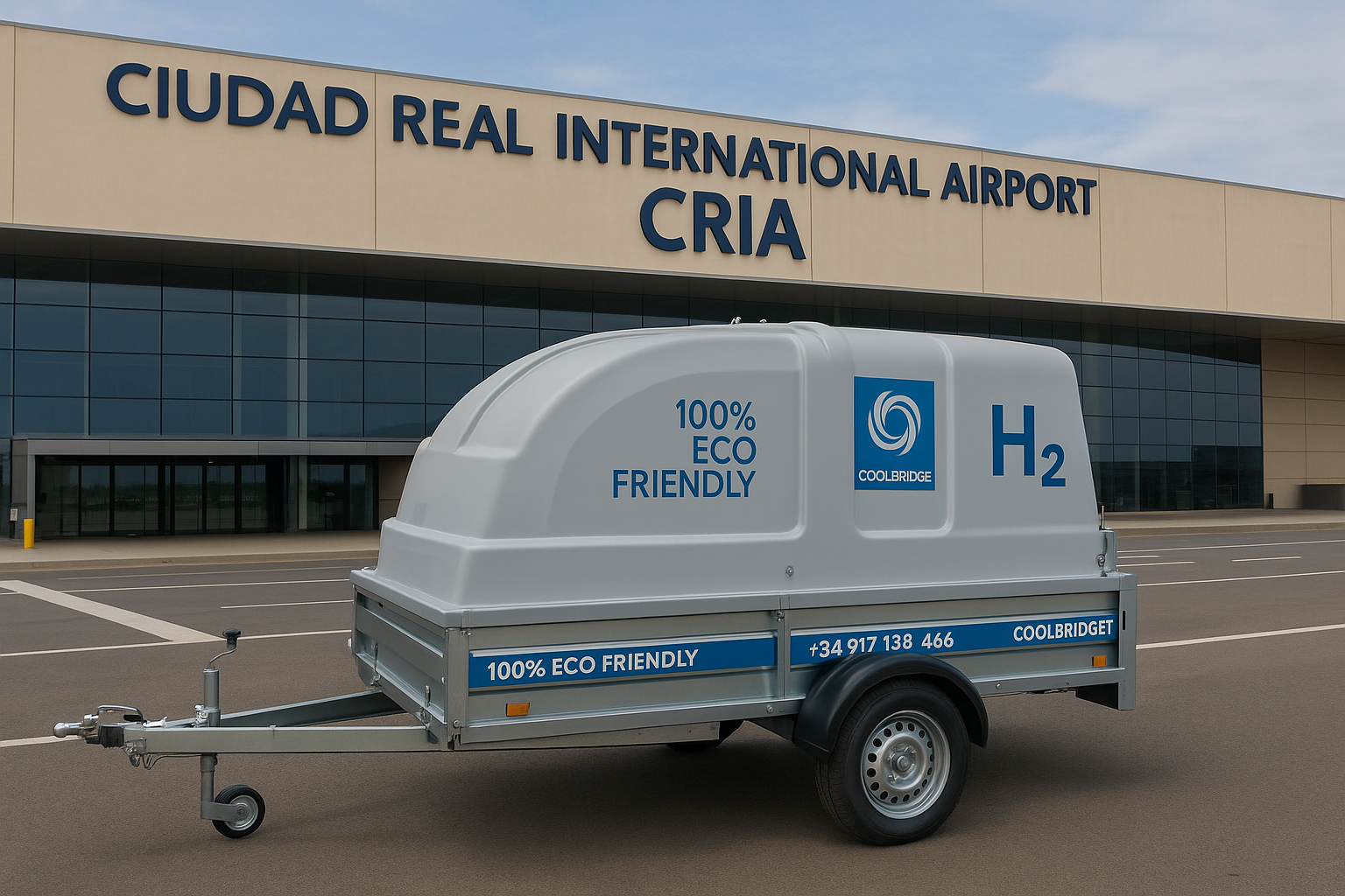 Coolergy to supply NITRO AEROSPACE with two mobile hydrogen fuel cell power generators for operation at airfields